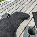 BP  Luke Over The Knee Tall Boots‎ Black Faux Suede Women Size 6.5 Photo 2