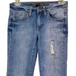 American Eagle Straight Leg Boho Jeans Size 0 Blue Photo 2