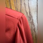 Banana Republic X OLIVIA PALERMO | PLEATED BELL-SLEEVE TOP Women’s M Cayenne Photo 8