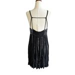 Free People Charcoal Sequins V-neck Mini Dress Women's Size Medium | 74-31-3 Photo 1