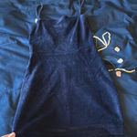 Forever 21  Black Velvet Dress Photo 0