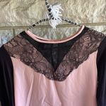 Metaphor  colorblock lace long sleeve top size XS Photo 1
