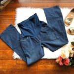 Motherhood  Maternity Flare Boot Cut Blue Jeans Photo 0