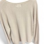 Wooden Ships Beige and Cream Mystic Sweater Relaxed Cozy Fit. XL Photo 2
