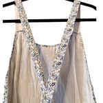 Free People S/P Mini cotton overall dress festival boho cottagecore mini White Size undefined Photo 3