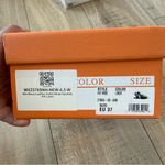 Miz Mooz  Fifi Leather Wide Width Ankle-Strap Sandals size 6/5 Photo 4