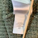 Gap ‎ Womens XS Olive Green Waffle Knit Hoodie Drawstring Pullover Casual Photo 8