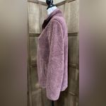 Cozy Chic Mauve Sherpa Jacket Purple Photo 1