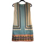 Boho Embroidered Champagne and Strawberry Dress Photo 2