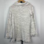 Maeve by Anthropologie Gray Super Soft Risa Hacci Tunic Cowl Neck Sweater Photo 7