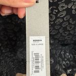 Apt. 9  Black Gold Metallic Cheetah Print Long Sleeve Rayon Stretchy Top XL NWT Photo 4