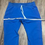 FIGS Royal Blue Scrub Pants – Women’s Medical Uniform Jogger Style. Photo 4