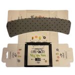 2 Pairs Black White Gray Soft Cupcake Socks One Size Photo 7