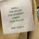 Garnet Hill  Size 8/Medium Brown Blue Floral Leaf Pattern One Piece Swimsuit Photo 12