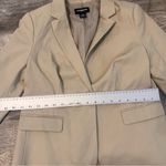 Liz Claiborne  Career Khaki Tan Women's One Button Blazer - Size SMALL NWT #120 Photo 3