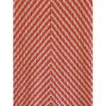 ZARA  Knit Maxi Dress Orange White Chevron Pattern Sleeveless Tank Size S Resort Photo 3