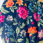 Lands' End  Floral Navy Down Vest Plus Size Women’s Size 18 Photo 12