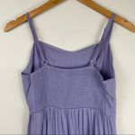 Old Navy Boho Lavender Tiered Hem Mini Dress Summer Beachy Sz Small Photo 7