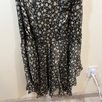 ASTR  the label Santorini Midi Dress in Black & Taupe Multi One Shoulder L NWT Photo 5