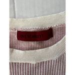 Love Scarlett Sweater Dress Striped Bodycon Pink Cream Valentine’s Day Spring Lg Photo 3