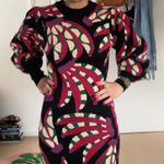 Farm Rio Banana Dots Knit Sweater Dress Photo 2