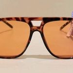 Frame Orange Lens Tortoiseshell  Sunglasses Photo 0