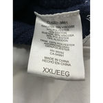 Hilary Radley Womans Sweater Pullover XXL Navy Long Sleeve Crew Neck Photo 3