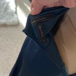 BCBG Max Azria Navy Satin Halter Evening Gown Size 6 Maxi Dress BodiceFormal Photo 8