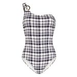 Solid & Striped NEW  The Juliana One Piece Puckered Madras Photo 3