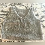 Womens Sexy Warm Fuzzy Fleece Cropped Lounge Two Photo 5