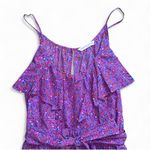 Rebecca Taylor Silk Ruffled Dress Medium Photo 2