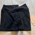 Blogilates Women's Criss Cross Scrunch Biker Shorts Black Size M Photo 1