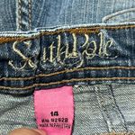 South Pole Blue Denim Shorts Size 14 Photo 3