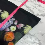 Ted Baker  Amarga Kensington cut out shoulder top in black floral Photo 5