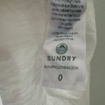 Sundry  long puff sleeve T-shirt boho white size 0 small Photo 4