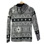 O'Neill  Black & White Pullover Aztec Hooded Sweatshirt XS Photo 1