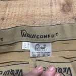 VEQUI Comfort Women's Tan Khaki Equestrian Breeches Knit Riding Pants Sz 30 Photo 2