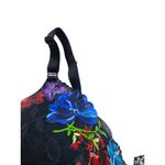 Torrid  Dream Wire Free Floral Embroidered Bra Black Size 40 DDD Photo 7