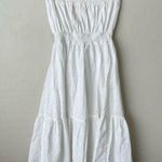 Lilly Pulitzer Nikole Lace Strapless Summer Spring Dress White Size Medium Photo 4