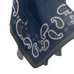 Urban Coco Western Paisley Knit Poncho Shrug Sweater Country House Chic Photo 2