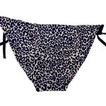 Lemlem NWT Halima Side Tie Bikini Bottom Navy & White Sz L Photo 2