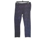 Lululemon  Wunder Under Crop Leggings Beautiful Baroque Deep Zinfandel Photo 5