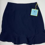 CeCe  BLUE RUFFLE SKIRT Photo 11