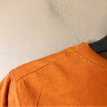 Harley Davidson El Paso Texas Flame 3/4 Sleeve Shirt Burnt Orange Large Photo 5