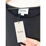 Leota NEW Black Stella Flared Bell Sleeve Dress Black 22/24 Classic Elegant Photo 4