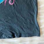 Free People Black Pink Blue Rolling Stones 78 Ticket Boyfriend Oversized T-Shirt Photo 48