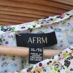 Revolve AFRM Floral cut out midi Dress White Size XL Photo 9