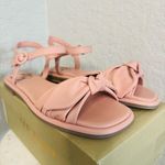 Ted Baker London Halah Leather Sandal, Adjustable Strap, Size 10.5 Pink, NWT Photo 2