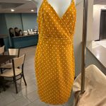 Sundress Mustard Yellow with Plunge Neckline for Cocktail Large see pictures Photo 1