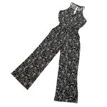 41 Hawthorn Floral Print Jersey Jumpsuit Black White Size Small Petite NWT Photo 1